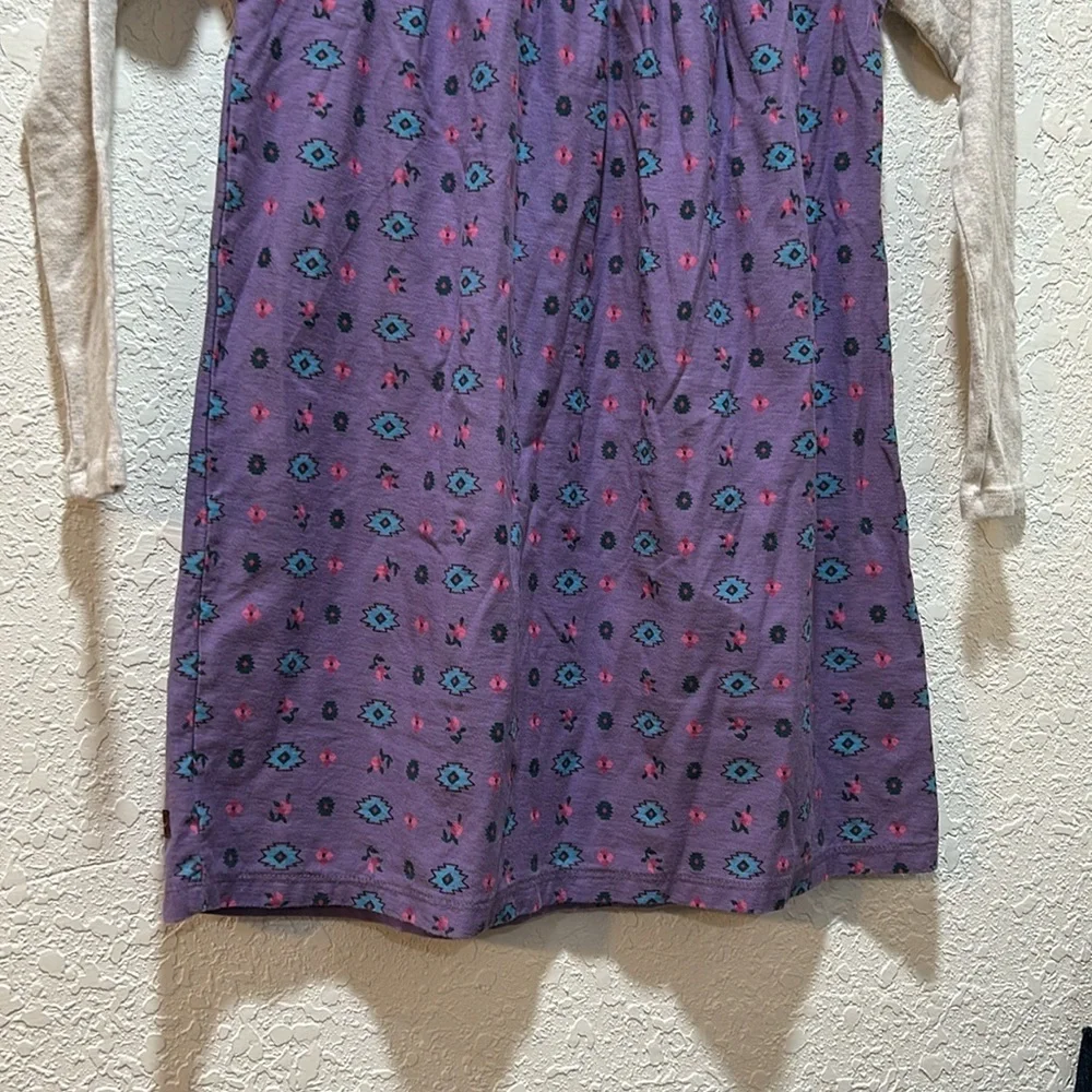 TEA beautiful flower dress girls size 8 GUC